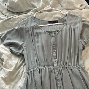 Blue dress